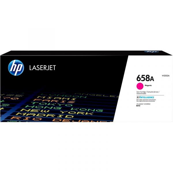 Картридж для принтера и МФУ HP 658A W2003A пурпурный