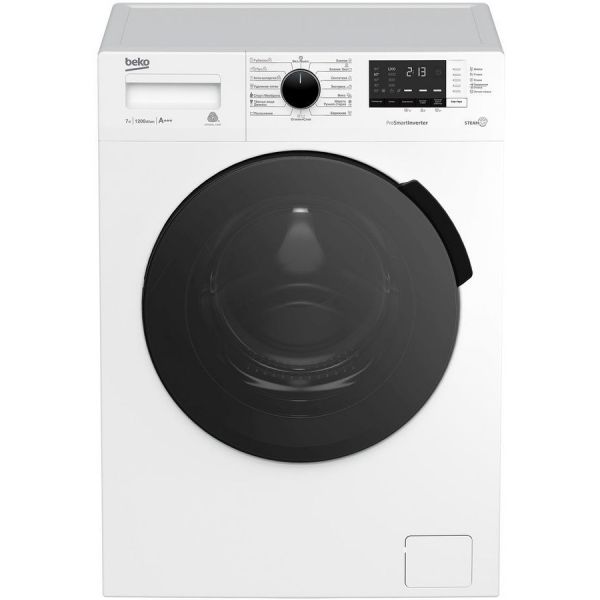 Стиральная машина BEKO WSPE7612W фронтальная 7 кг белый