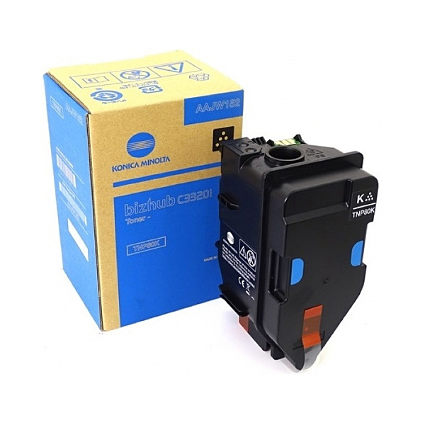 Тонер для картриджа Konica Minolta TNP-80K для Konica-Minolta bizhub C3320i, черный (AAJW152)